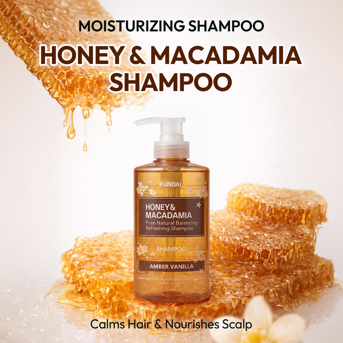 Close-up of KUNDAL shampoo texture