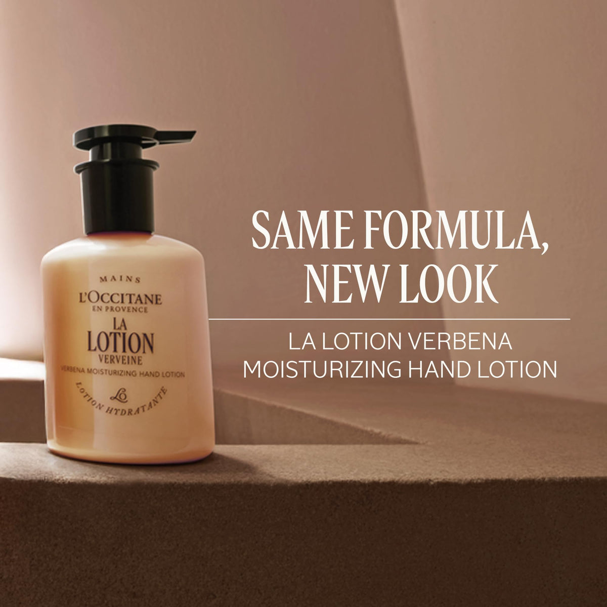 Close-up of L'OCCITANE Shea Butter Verbena Lotion texture