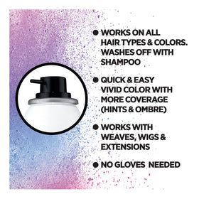 Close-up of L'Oreal Paris Colorista Spray nozzle