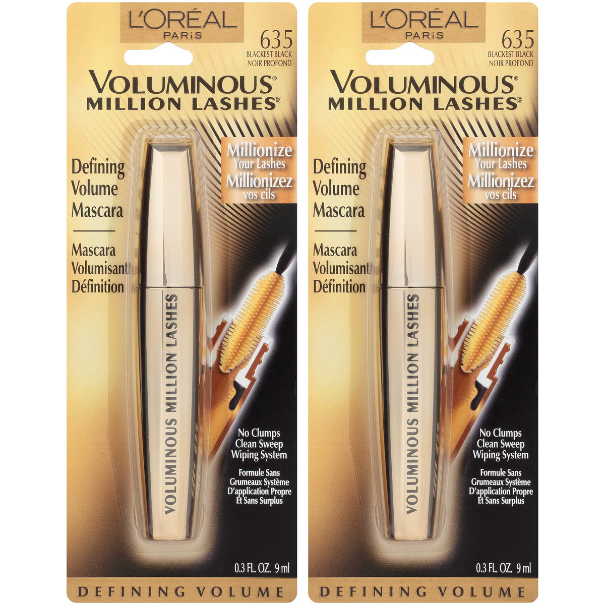Close-up of L'Oreal Paris Millionizer Brush for lash amplification