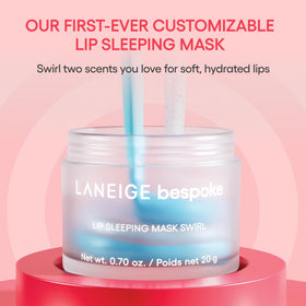 Close-up of LANEIGE Lip Sleeping Mask showing texture