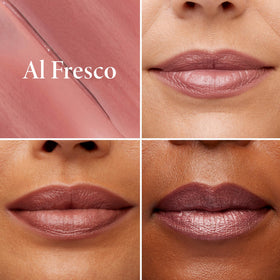 Close-up of LAURA GELLER Al Fresco Lipstick bullet