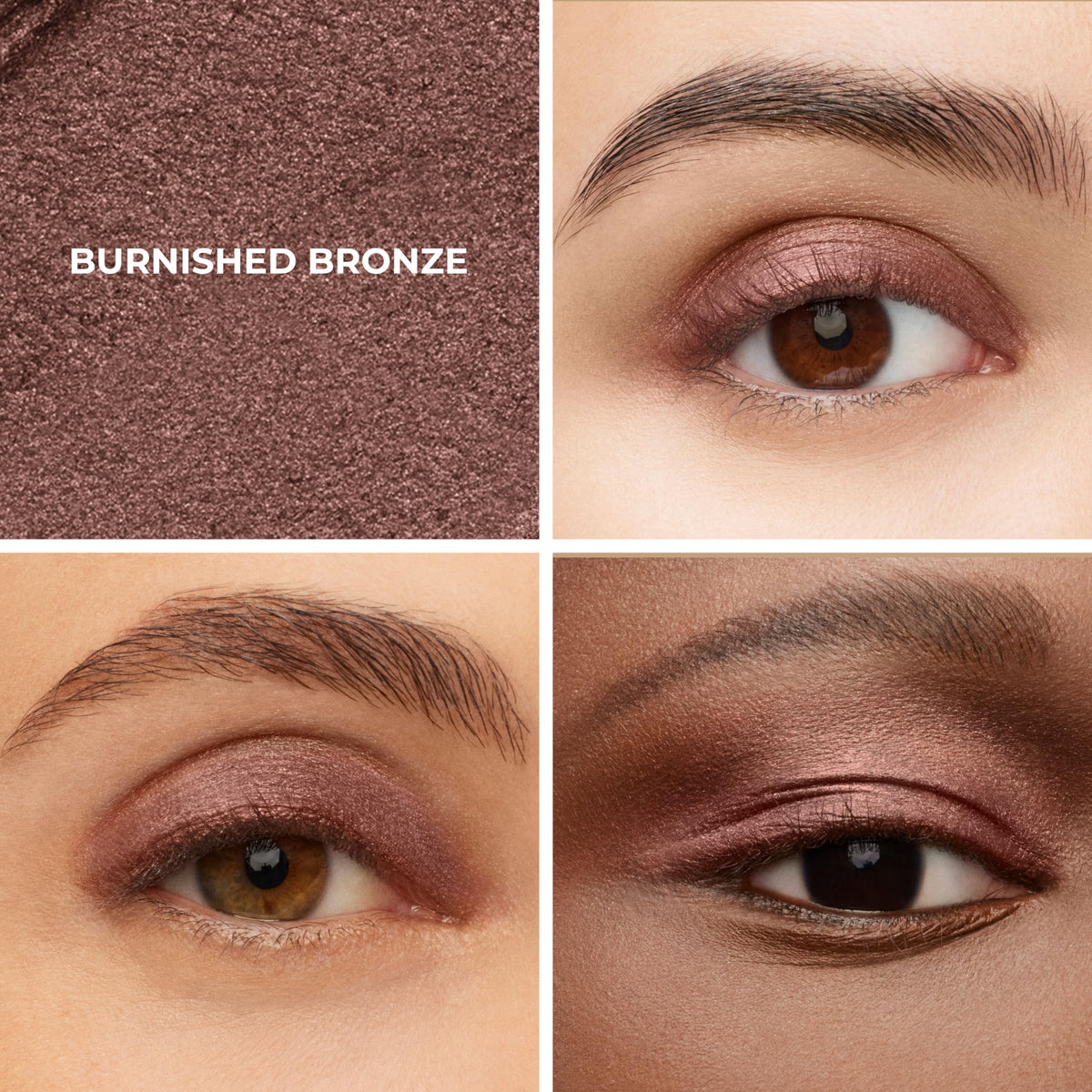 Close-up of Laura Mercier Caviar Stick Cream Eyeshadow Burnished Bronze tip