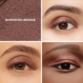 Close-up of Laura Mercier Caviar Stick Cream Eyeshadow Burnished Bronze tip