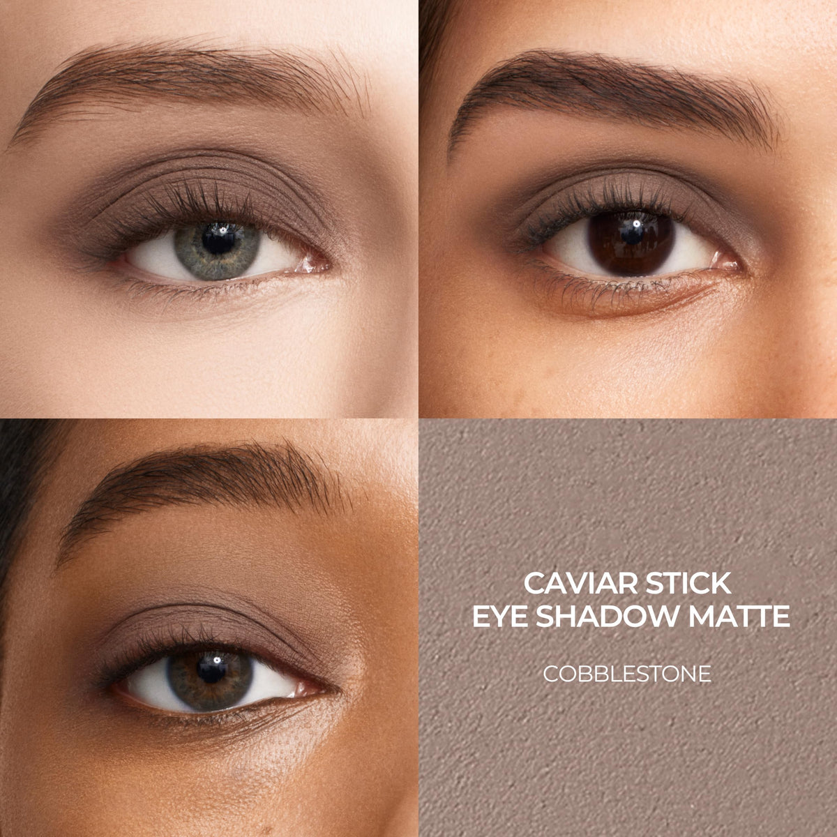 Close-up of Laura Mercier Caviar Stick Cream Eyeshadow Cobblestone