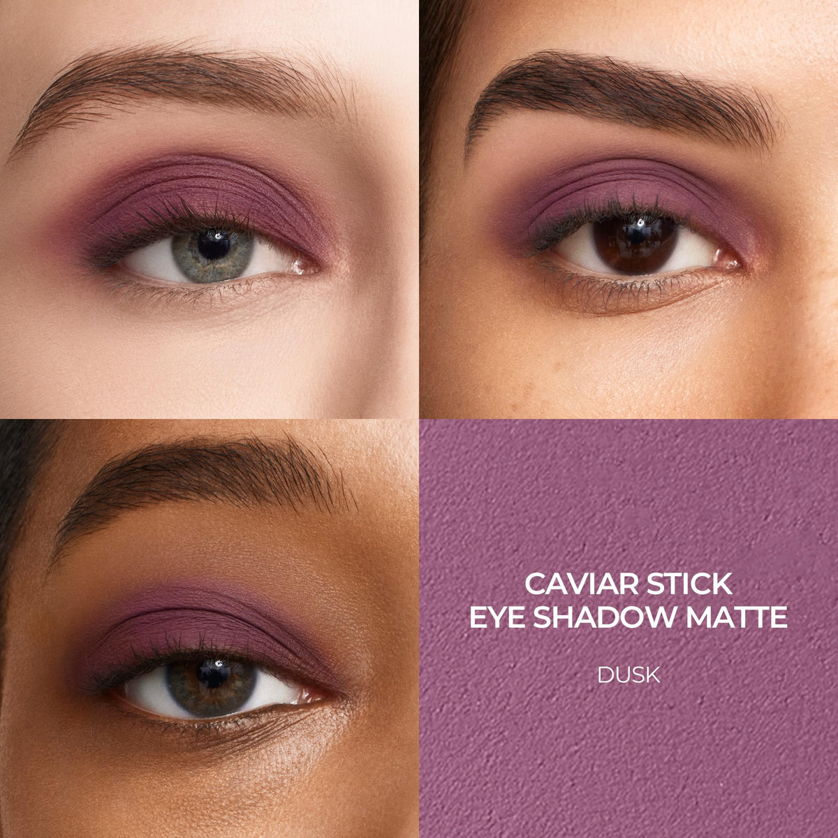 Close-up of Laura Mercier Caviar Stick Eye Shadow Matte tip