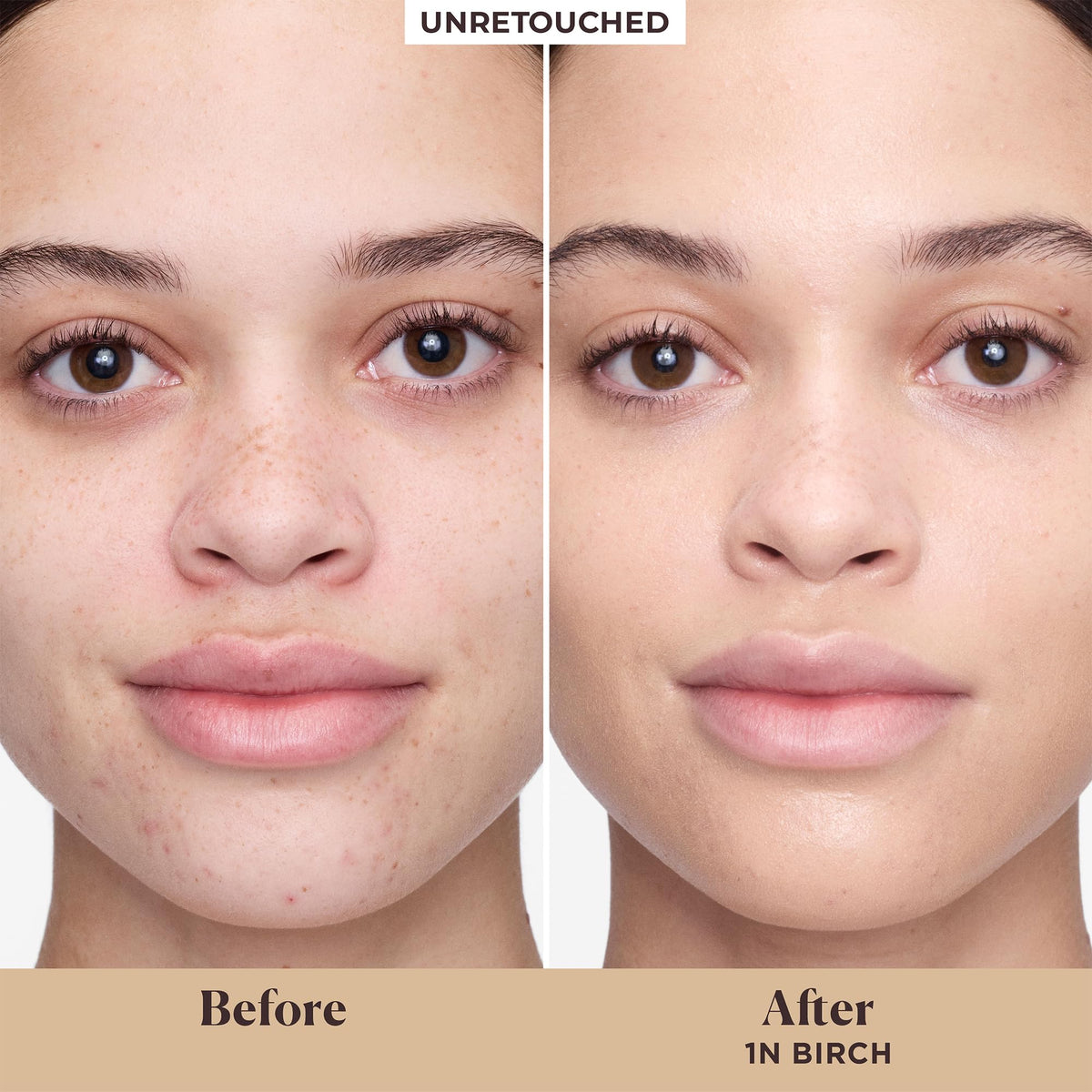 Close-up of Laura Mercier Tinted Moisturizer showing texture