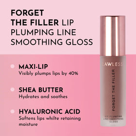 Close-up of LAWLESS Forget The Filler Lip Plumper Gloss applicator
