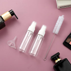 Close-up of leak-proof travel bottle design