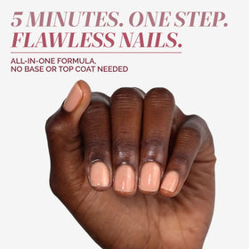 Close-up of LONDONTOWN kur Perfecting Nail Veil bottle