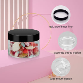 Close-up of Loretoy jar lid with foam pad for leak-proof seal