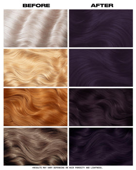 Close-up of Lunar Tides hair dye with shimmering mica