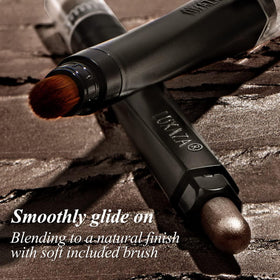 Close-up of LUXAZA eyeshadow stick tip
