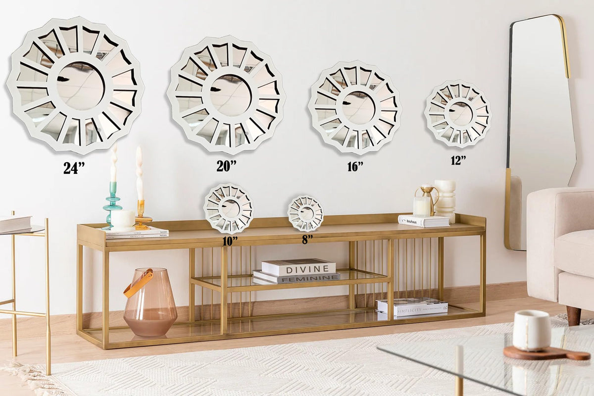 Close-up of LuxuryConcept Divine Feminine Mirror detailing