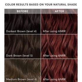 Close-up of Madison Reed hair colour application process
