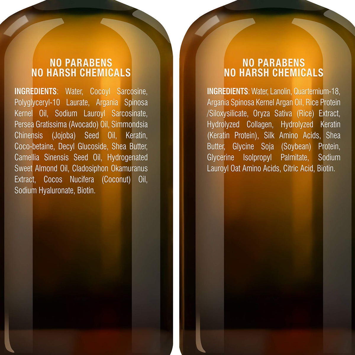 Close-up of Majestic Pure Argan Oil Shampoo texture