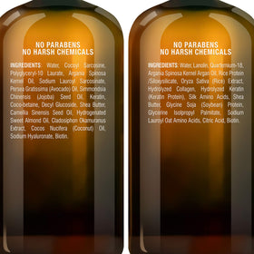 Close-up of Majestic Pure Argan Oil Shampoo texture
