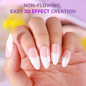 Close-up of Makartt 3D Nail Art Gel texture