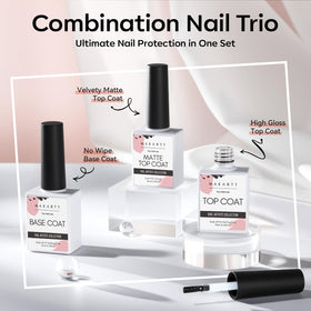 Close-up of Makartt matte top coat bottle