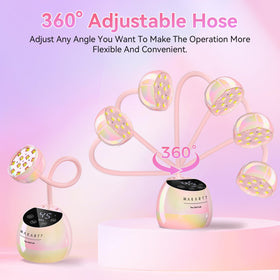 Close-up of Makartt UV Nail Lamp's dual light source beads