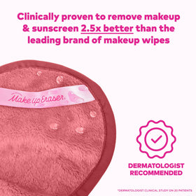 Close-up of MakeUp Eraser Mini cloth showing texture
