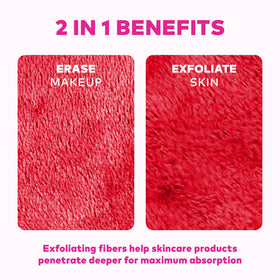Close-up of MakeUp Eraser PRO fabric texture