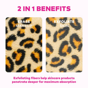 Close-up of MakeUp Eraser PRO Leopard texture