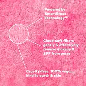 Close-up of MakeUp Eraser PRO texture
