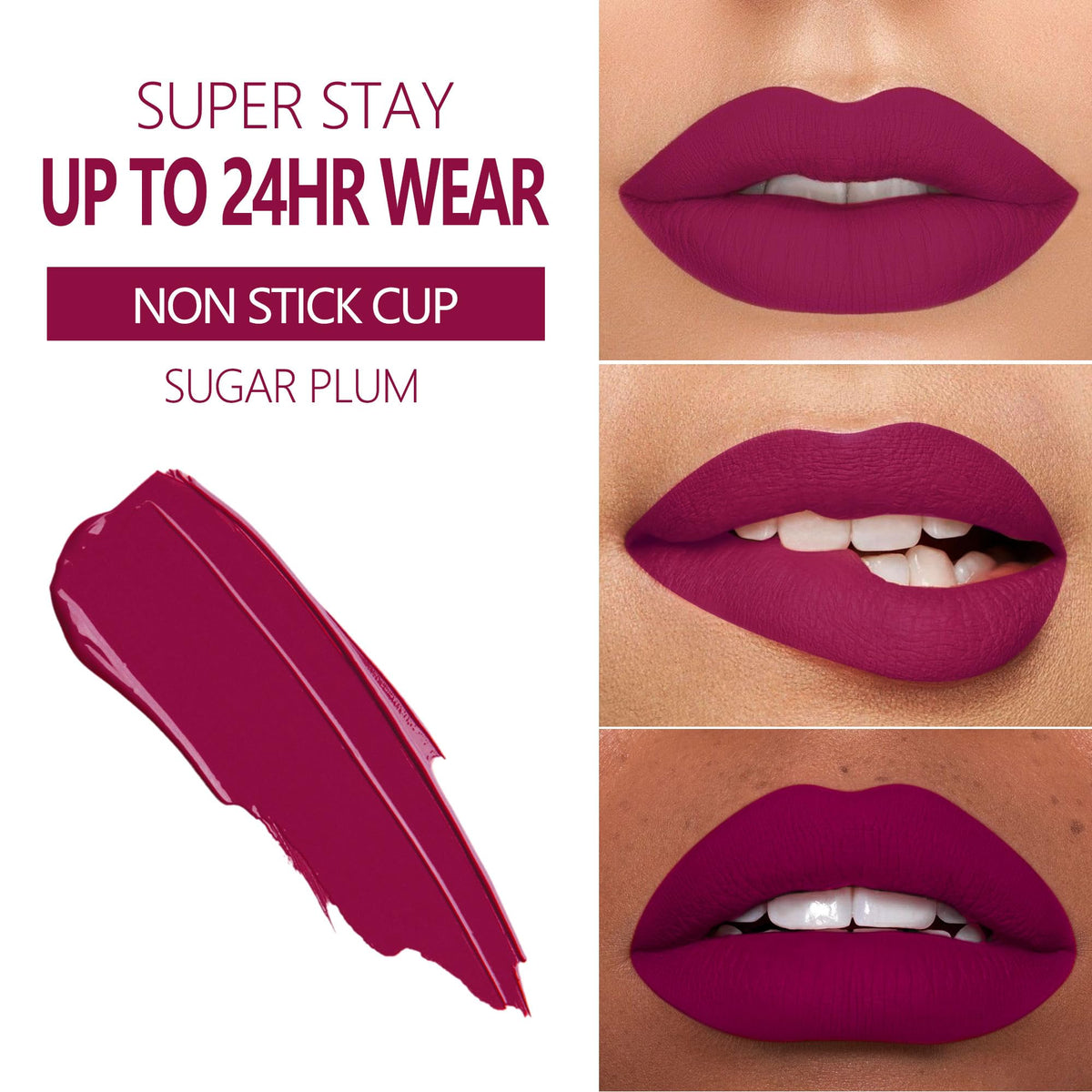 Close-up of MAKI YIKA Matte Liquid Lipstick applicator