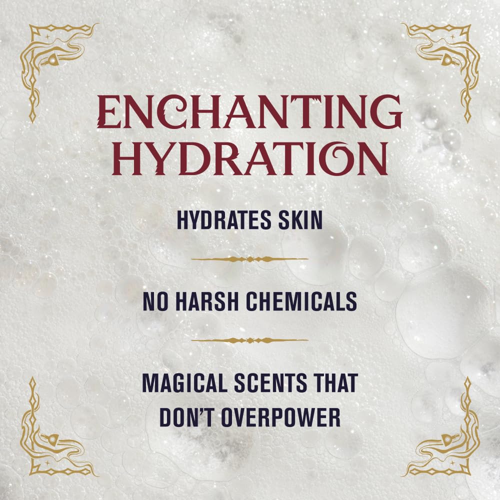 Close-up of Mandrake body wash bottle