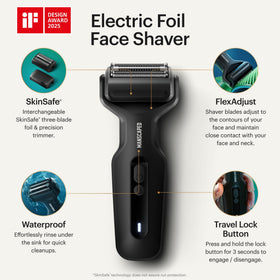 Close-up of MANSCAPED The Chairman Plus precision trimmer attachment