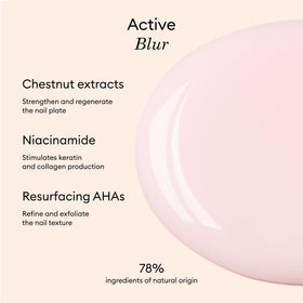 Close-up of Manucurist Active Blur Nail Polish brush
