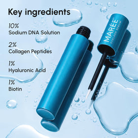Close-up of MAREE Eyelash Serum applicator