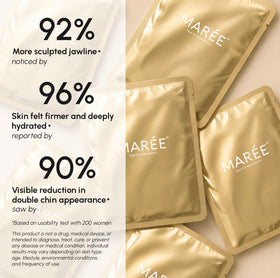 Close-up of MAREE V Line Lifting Mask texture