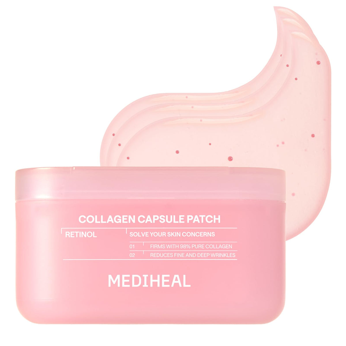 Close-up of MEDIHEAL eye patch texture