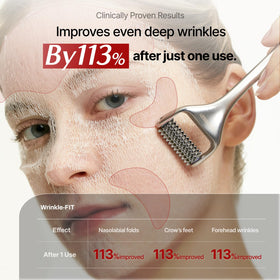 Close-up of MEDITHERAPY Wrinkle-fit Mask texture