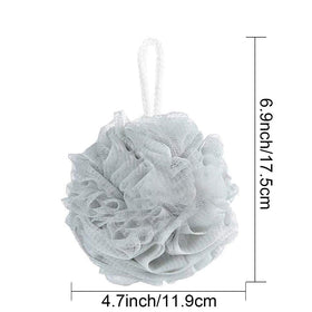 Close-up of Meirrnyyu loofah sponge texture and material