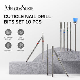 Close-up of MelodySusie diamond nail drill bits