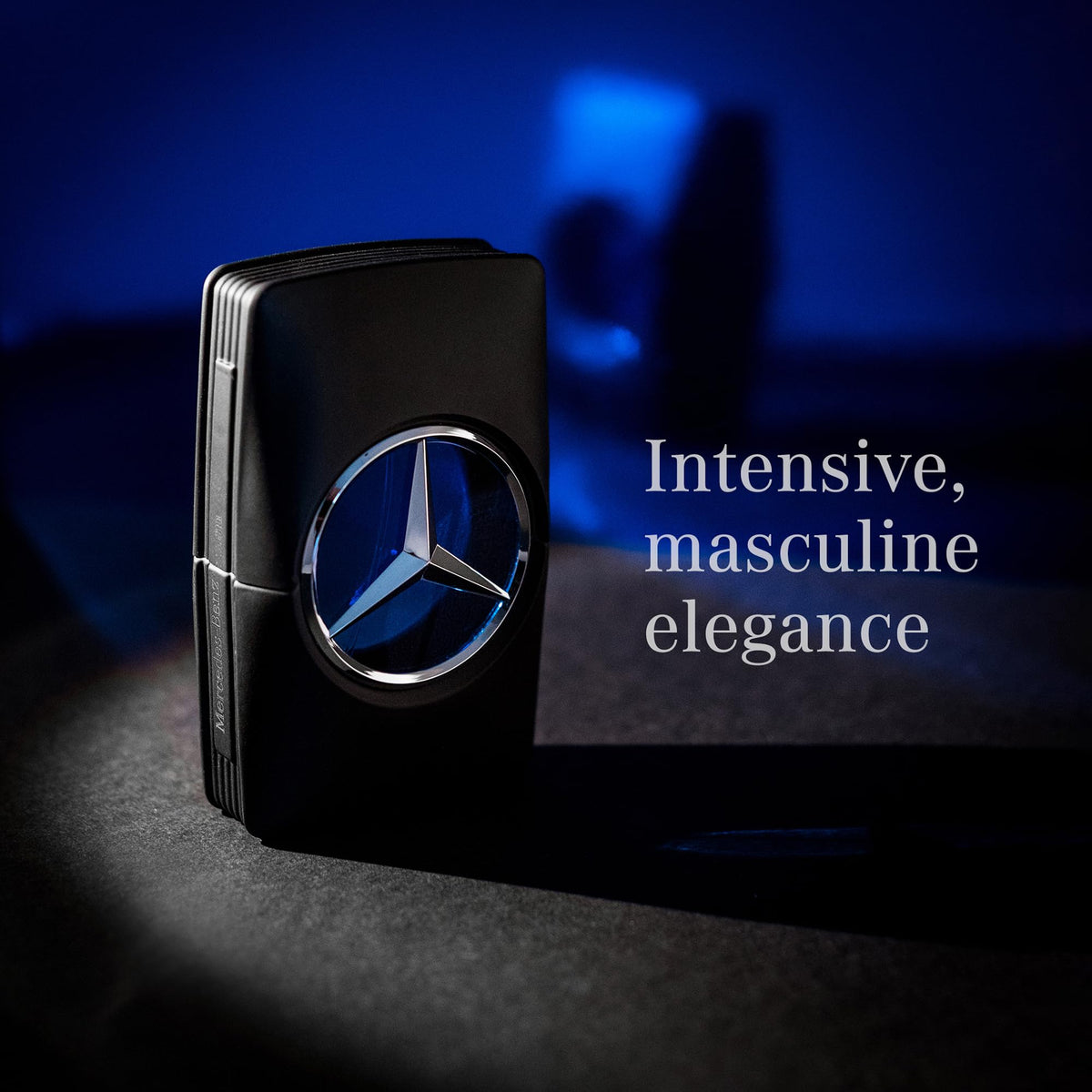Close-up of Mercedes Benz Man Eau de Toilette cap