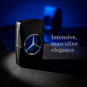 Close-up of Mercedes Benz Man Eau de Toilette cap