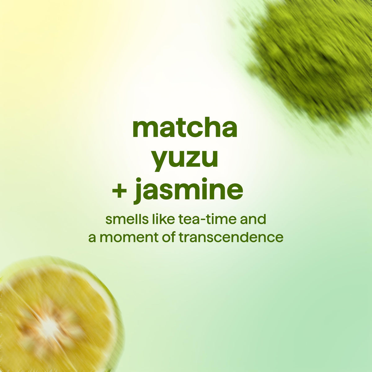 Close-up of Method Body Wash Mindful Matcha texture