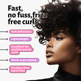 Close-up of Miss Jessie's Multi Cultural Curls Cream texture