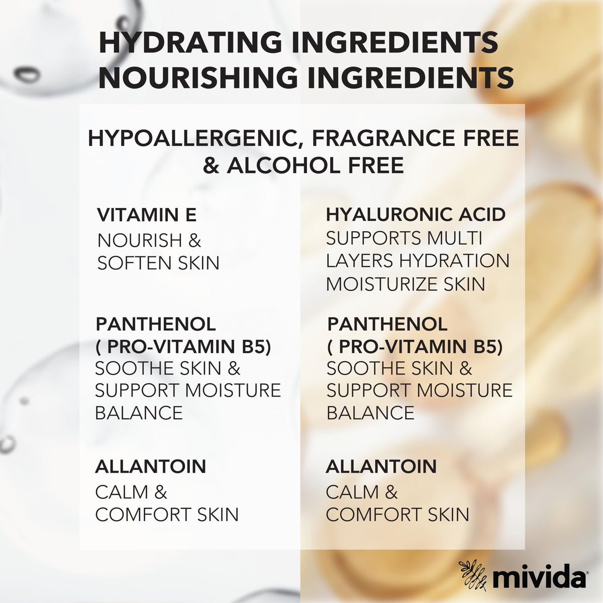 close-up of mivida makeup wipes showing texture