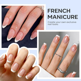 close-up of modelones acrylic scraper for nail art