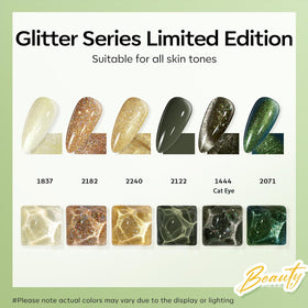 Close-up of modelones cat eye gel polish with magnetic stick