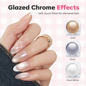 close-up of modelones plaid nail stamping plate