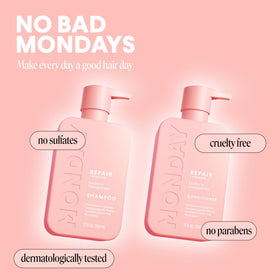 Close-up of MONDAY HAIRCARE Repair Conditioner texture