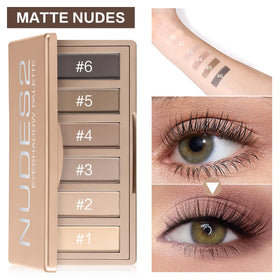 Close-up of MOOMARTO cool-tone matte shades