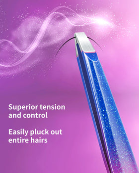 Close-up of MORGLES tweezers with perfectly aligned tips