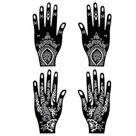 Close-up of Moricher henna cone ready for application